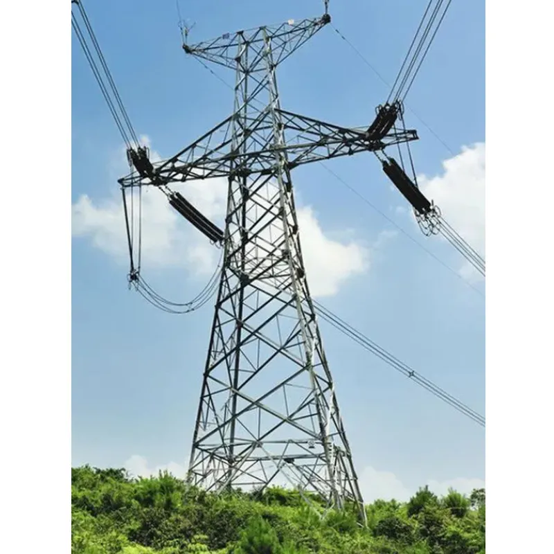 Een krachttoren met stalen constructie speelt een cruciale rol in de energietechniek